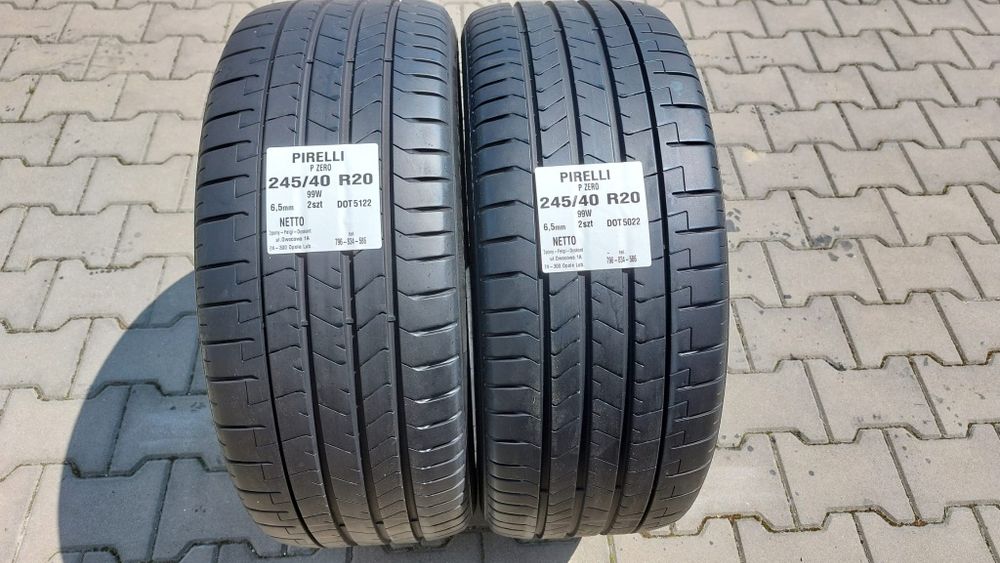 Opony Pirelli 245 40  R20