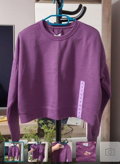 Bluza damska fioletowa