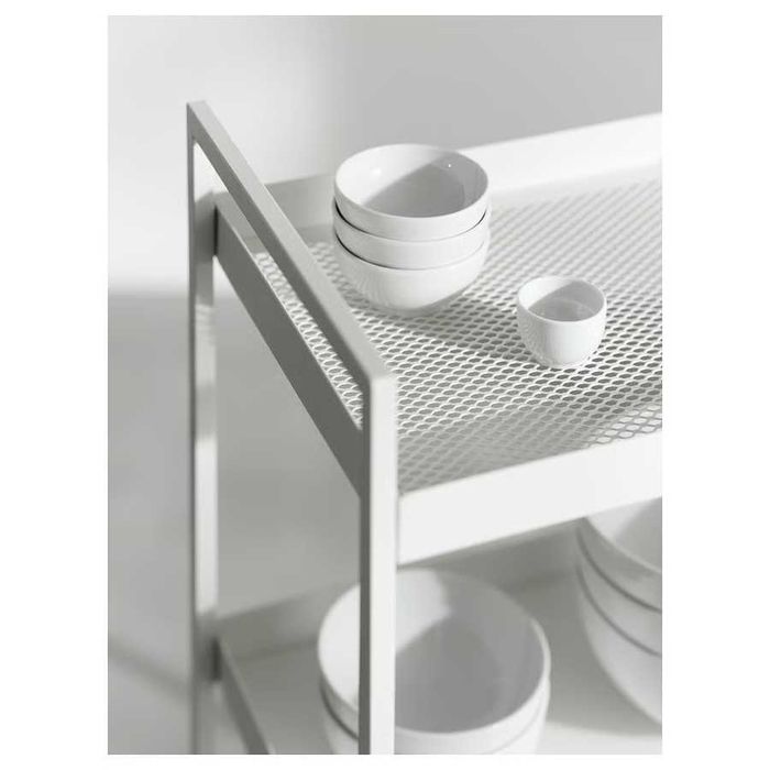 Carrinho branco Nissafors IKEA