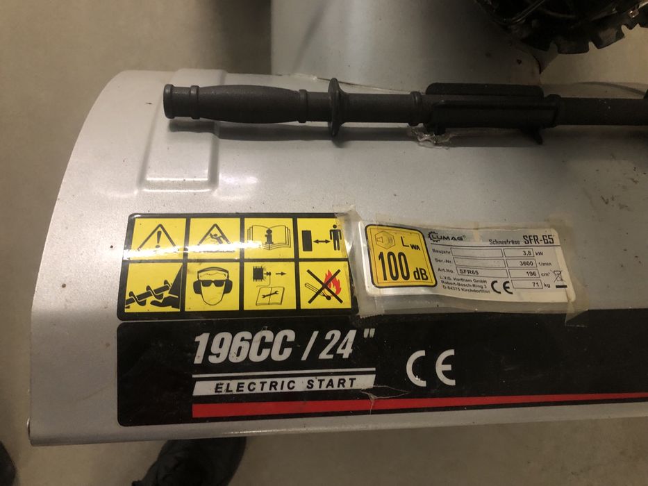 Odśnieżarka Lumag SFR-65