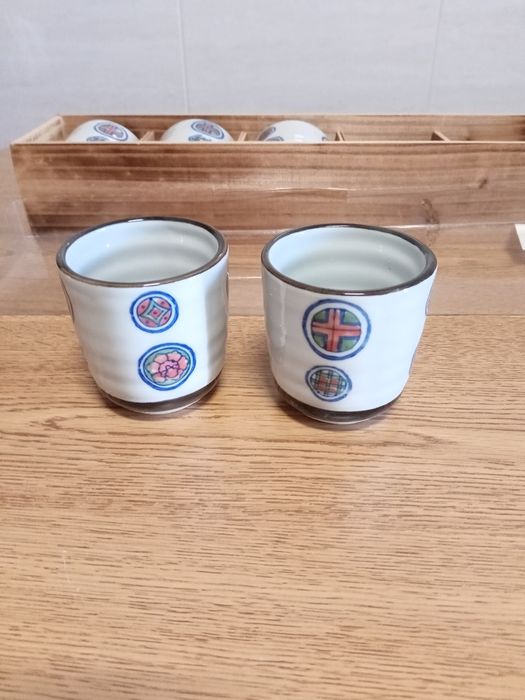 Chavenas de café sem asas
