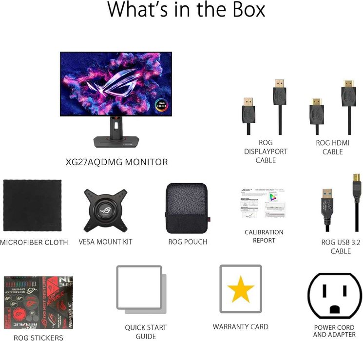 Монитор Asus ROG Strix OLED XG27AQDMG