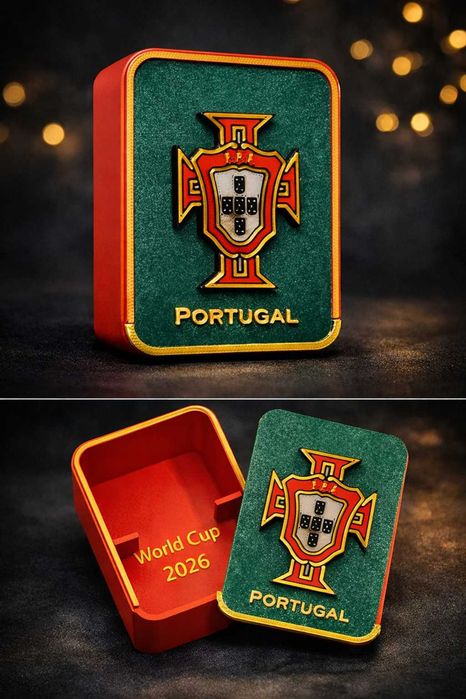 Caixa Cromos do Mundial 2026 -  Seleção Portuguesa - Modelos Exclusivos