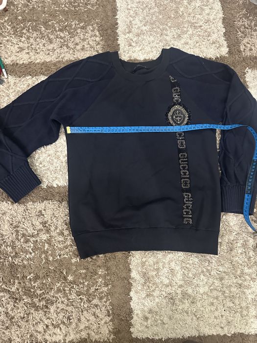 Кофта Gucci бу з вʼязаними рукавами