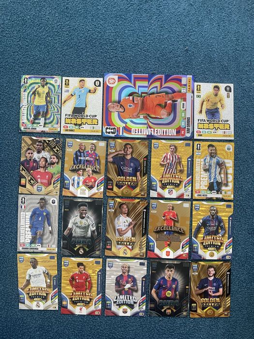 Komplet kart pilkarskich Panini 365. Fifa worldcup 2026