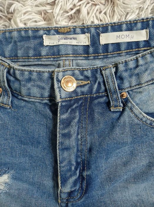 Spodnie Stradivarius Mom fit 34 XS
