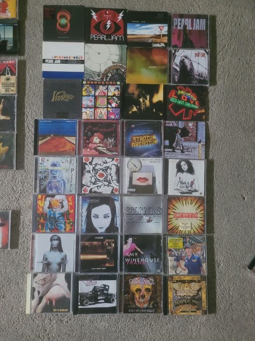 Cds de música rock metal rap