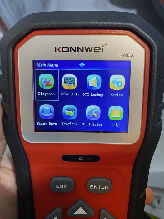 OBD diagnóstico  de carro