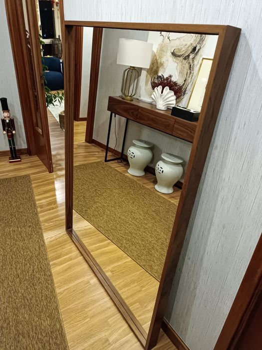 Espelho grande madeira