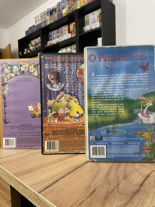 Conjunto vhs warner brothers
