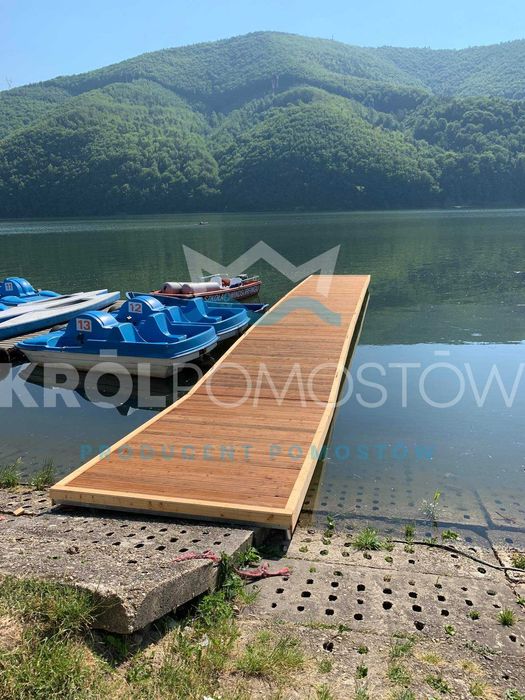 segmentowy POMOST PŁYWAJĄCY 30mkw