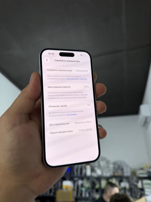 Apple Iphone 15 128 gb 100% фіз сім айфон 15