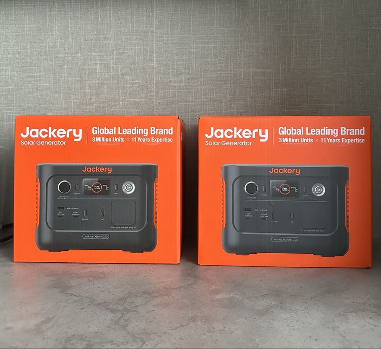 Jackery Explorer 240 256Wh 300W Нова Запечатана Гарантія 24 міс