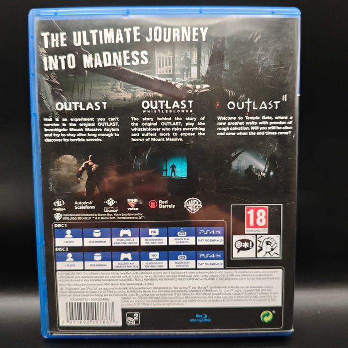 Outlast Trinity PS4 / PS5