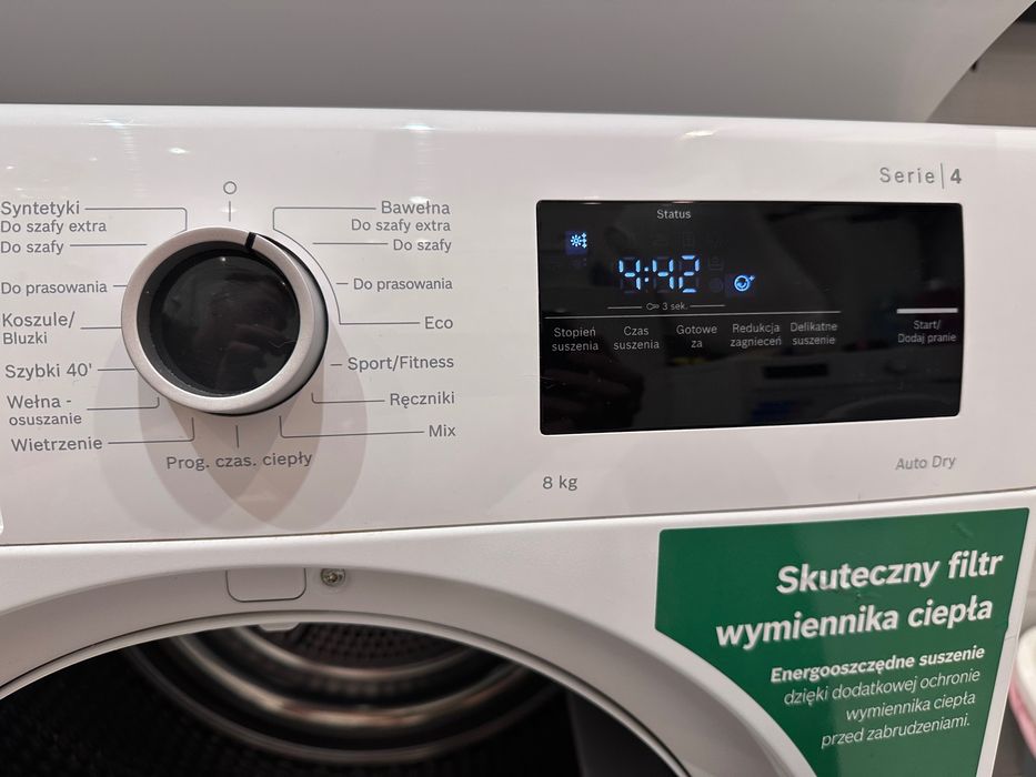 Suszarka BOSCH Serie 4 WTH85V9FPL 61.3 cm