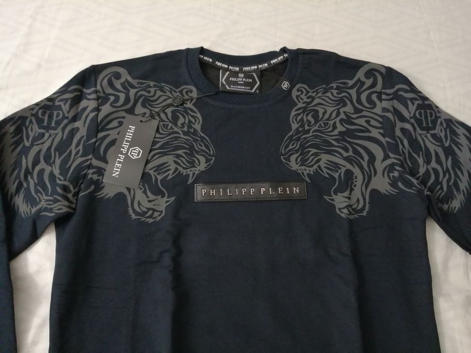 NOWA męska bluza Philipp Plein bluzka klasyk PP lew L