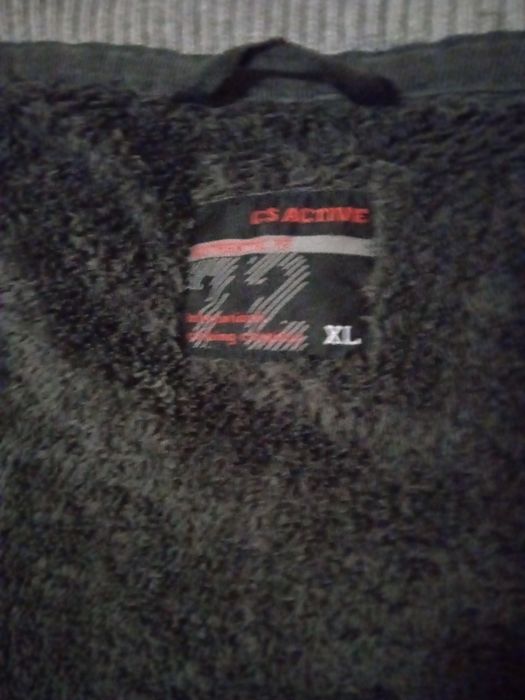 Тёплая флисовая кофта. Размер XL. Состояние хорошее.