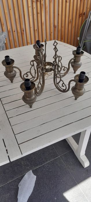 Candeeiro  em latão.