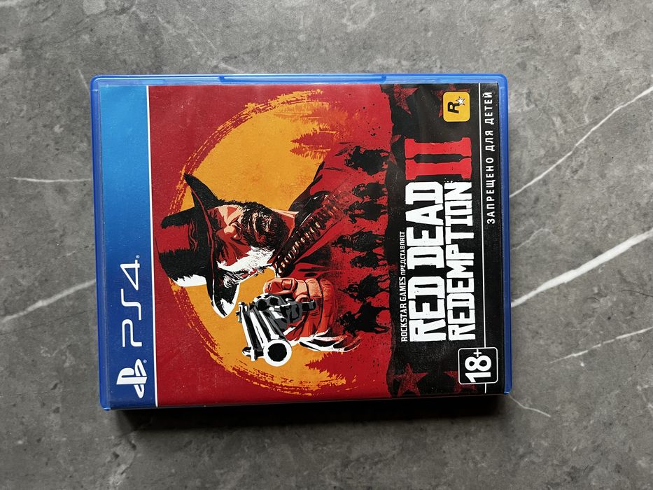 Диск RDR 2 із колекційною мапою