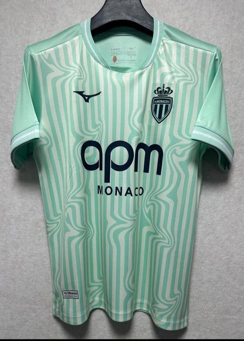 AS Monaco 2026/27 Third Football Shirt Mint Green
