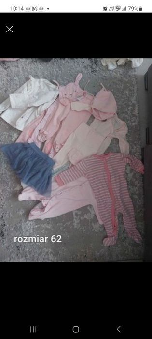 Paczka ubrań dla dziewczynki