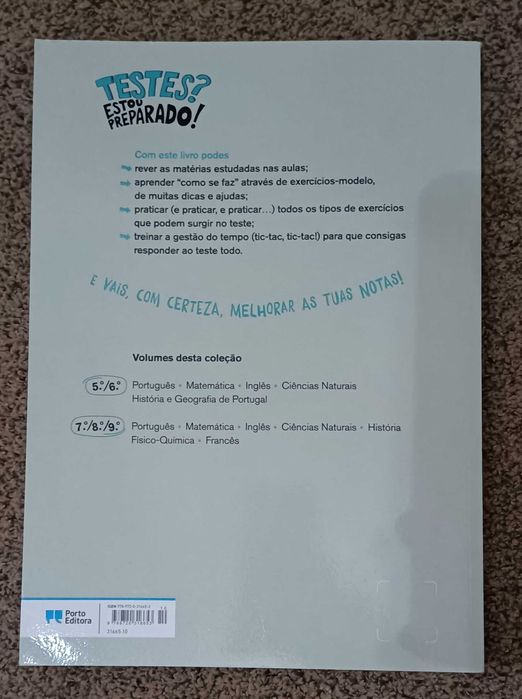 Físico Química Testes Estou Preparado! 7º ano