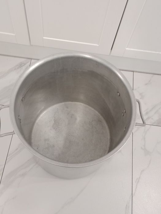 Duży Gar kocioł aluminiowy PRL  40 litrow