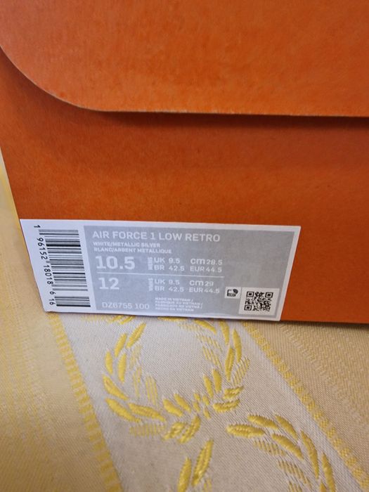 Nowe buty Nike Air Force 1 Low Retro 44.5