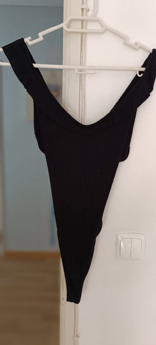 Body preto marca Pull e Bear. Tamanho S. Usado. Algodão
