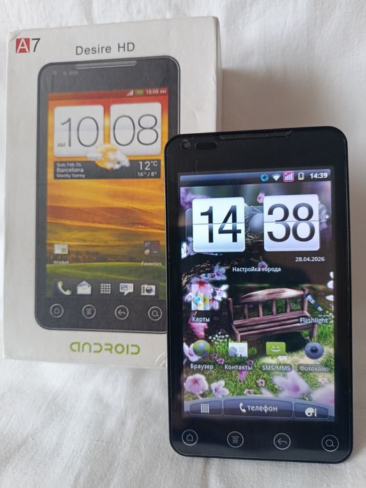 Смартфон A7 Android 3G — робочий з коробкою