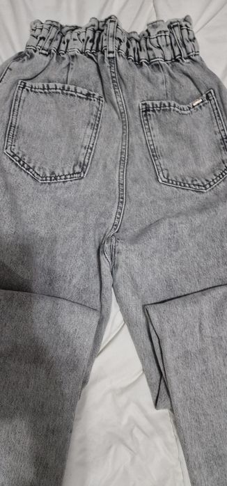 Calças ganga cinza