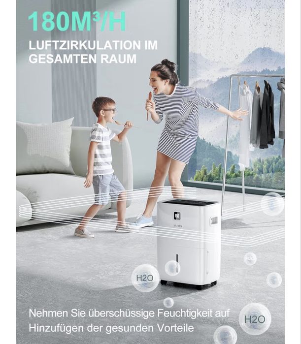 ARIBO Elektryczny osuszacz powietrza 30 l/24 h