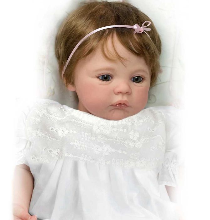 52) Кукла Реборн Принцесса Karina Premium 3D Полностью Винил