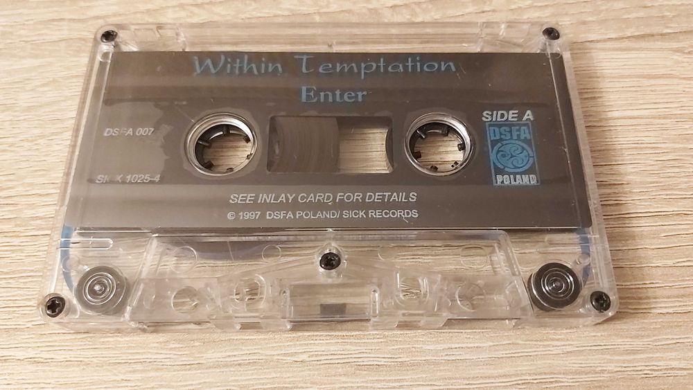 Within Temptation "Enter" - kaseta - unikat - jedyna oferta w PL
