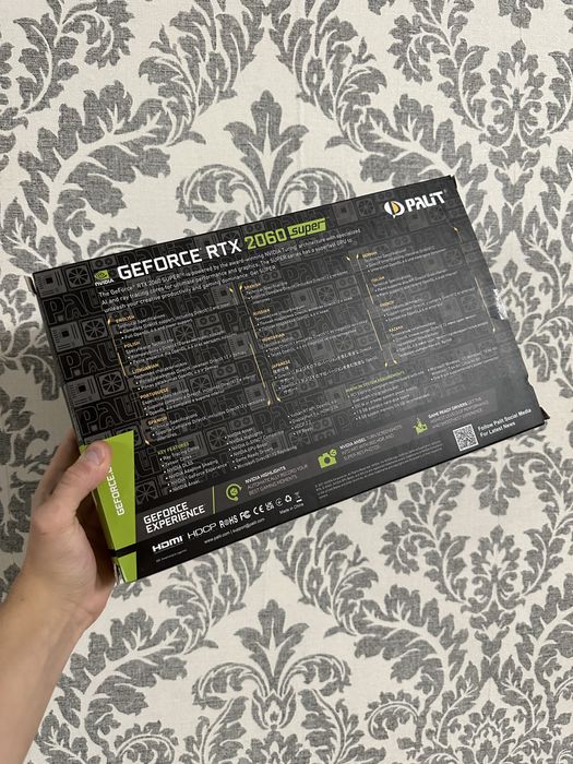 Видеокарта Palit 2060 Super 8 Gb