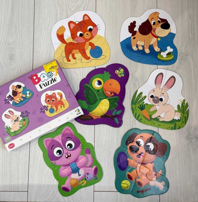 Пазли для найменших 2+ dodo