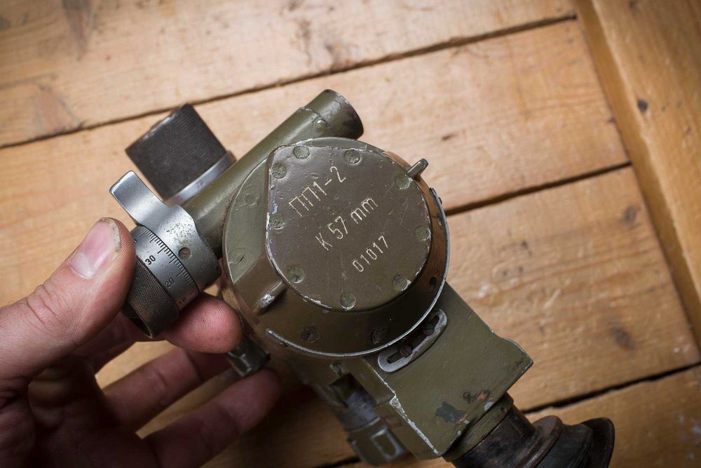 Celownik PP1-2 do armaty ppanc 57mm Zis-2