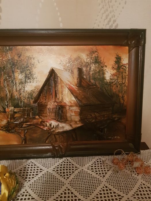 Obraz ze skóry trójwymiarowe.