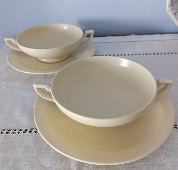 Par de Taças para Consommé