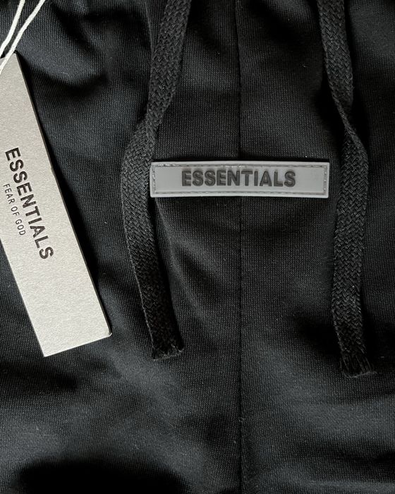 Чорні шорти Essentials, Fear of God, шорти есеншал, FOG, есеншал