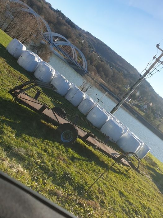 Bale baloty sianokiszonki, słomy okazja