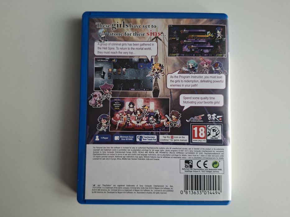 Criminal Girls Invite Only PS Vita