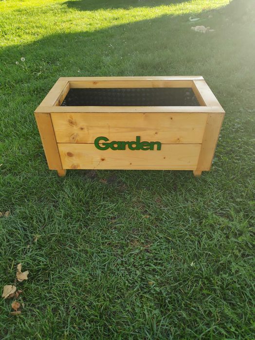 Grządka drewniana bezdenna