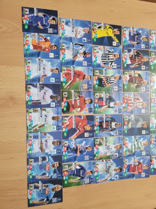 UEFA CHAMPIONS LEAGUE 2013/2014 - karty bazowe 43 sztuk