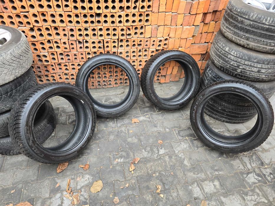 Opony Zimowe 18 cali 245/45 7mm Run Flat *JAK NOWE * FALKEN EUROWINTER