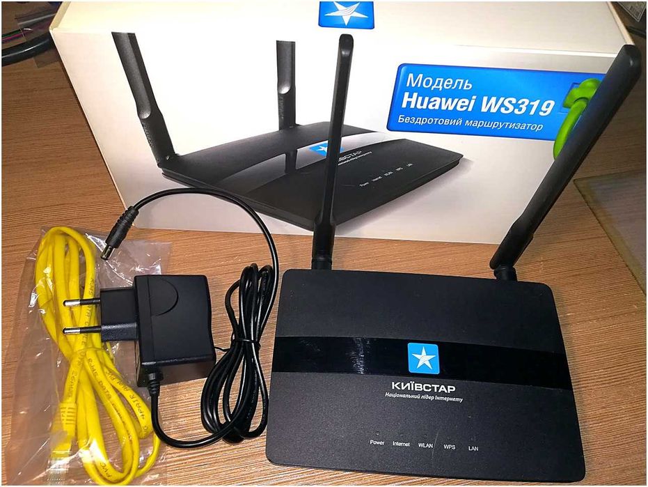 Разлоченный 300 Mb Wi-Fi роутер Huawei WS319