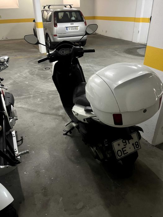 Mota Sym Symphony 125 com Pouquíssima Kilometragem