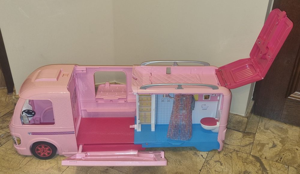 Kamper Barbie Duże Auto