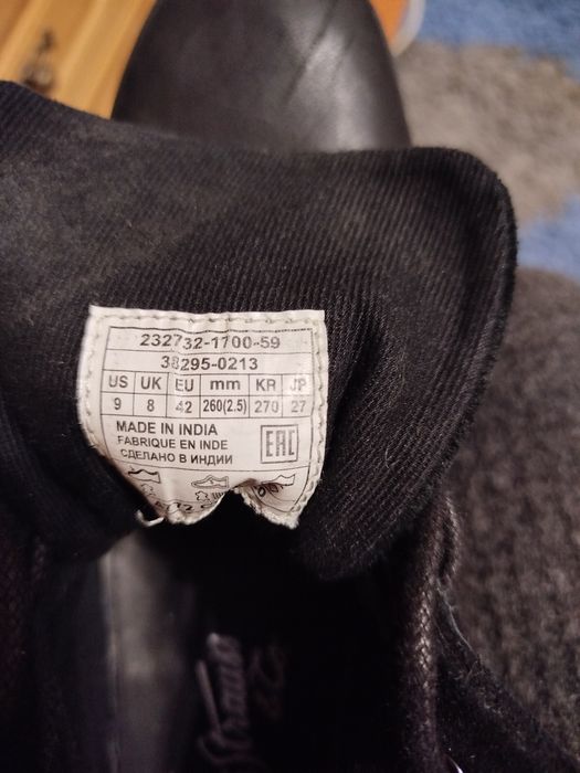 Чоловічі шкіряні ,брендові черевики LEVIS