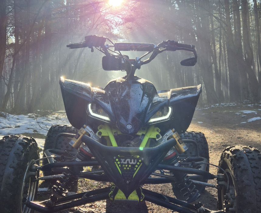 Przednia lampa reflektor LED kierunki DRL Yamaha Raptor 700 YFZ 450